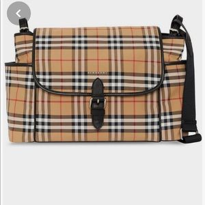 Burberry Vintage Baby Diaper Bag